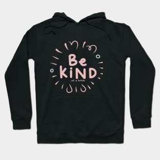 Be Kind Of A Bitch Funny Sarcastic Quote Hoodie